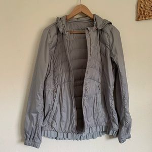 Lululemon Puffer Windbreaker w/ removable hood